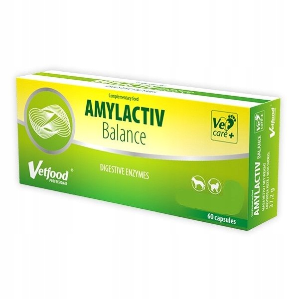 Vetfood Amylactiv Balance 60 kapsułek