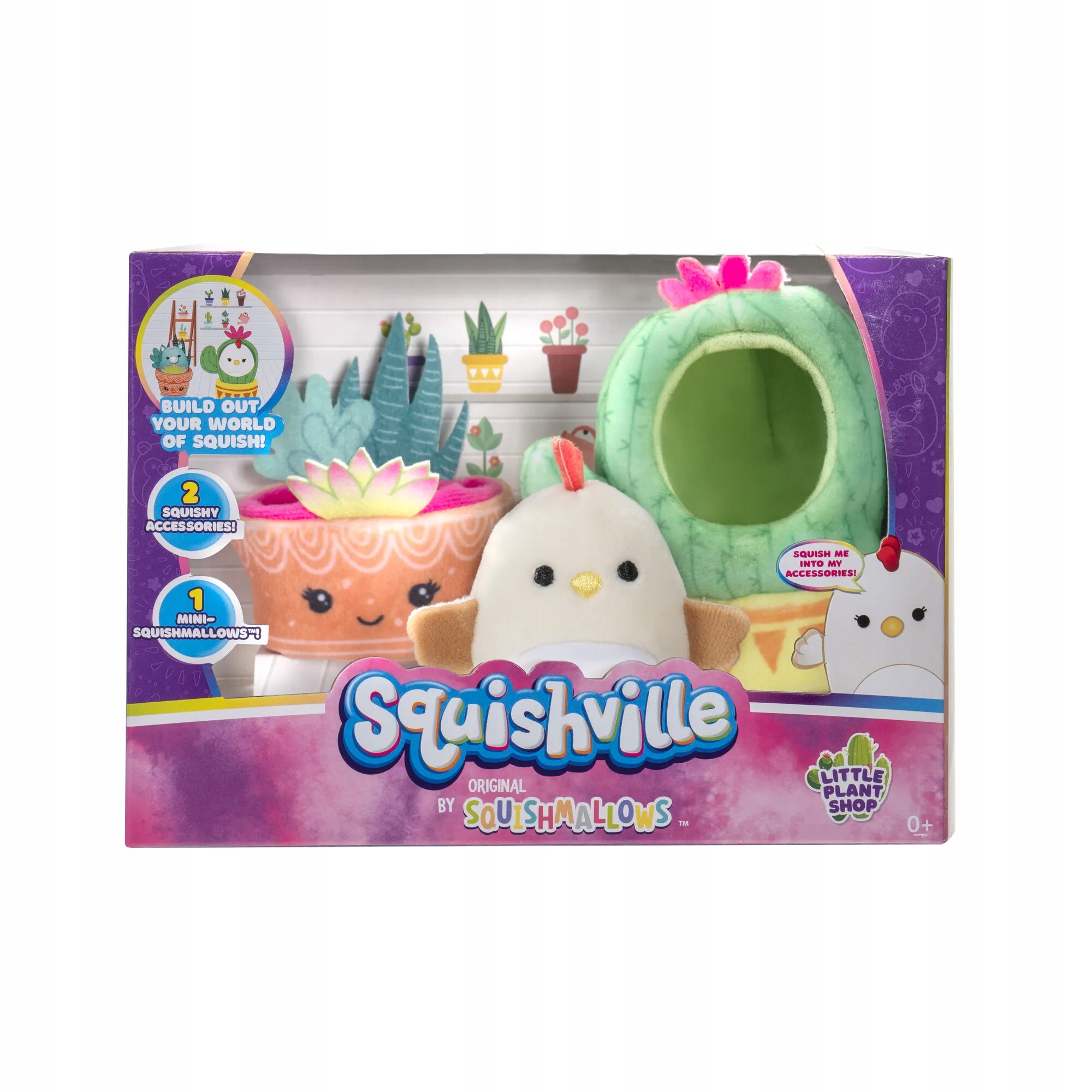 

Squishville Mini Squishmallows sklepik z roślinami