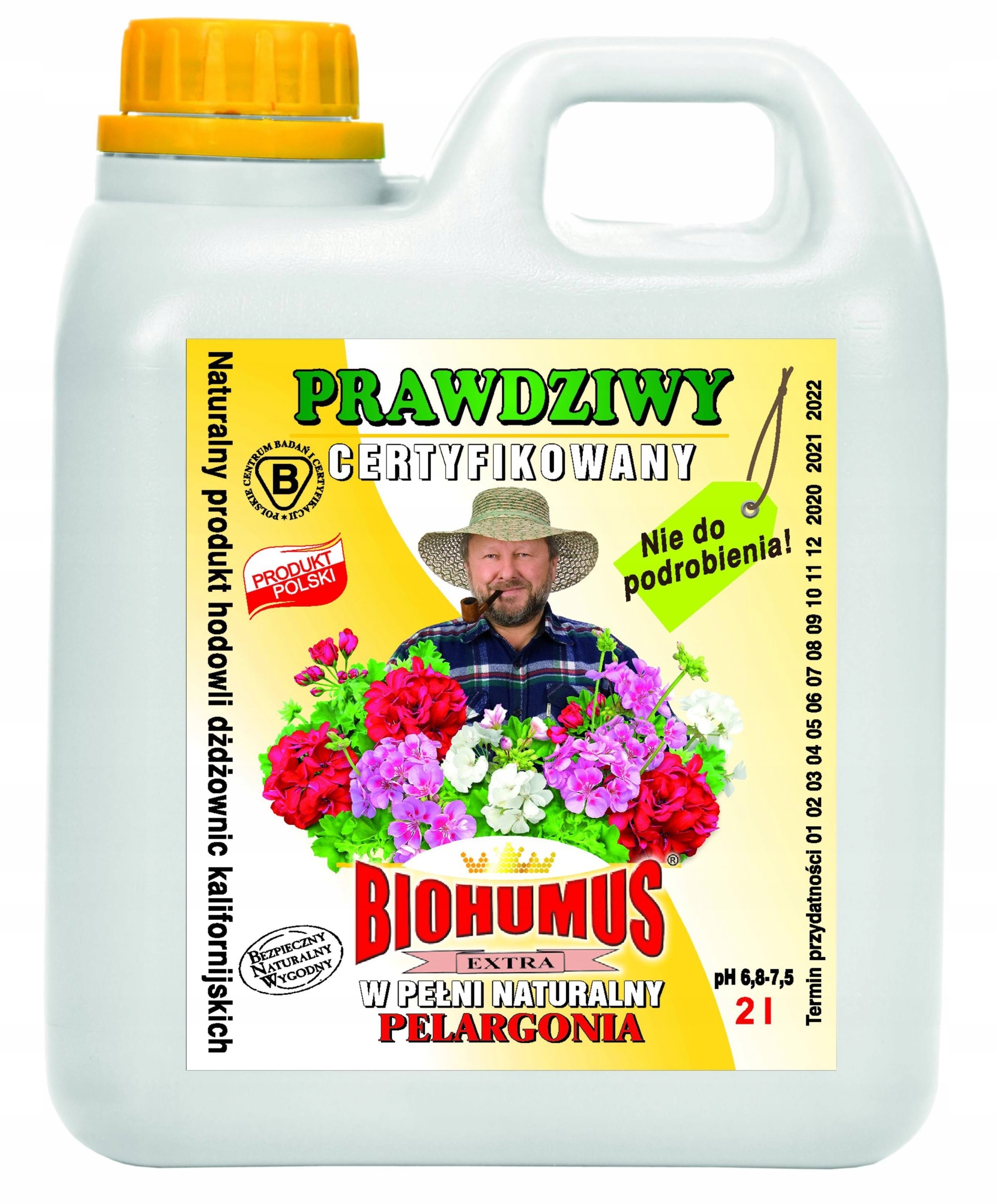

Biohumus Extra Nawóz do Pelargonii 2l EkoDarPol