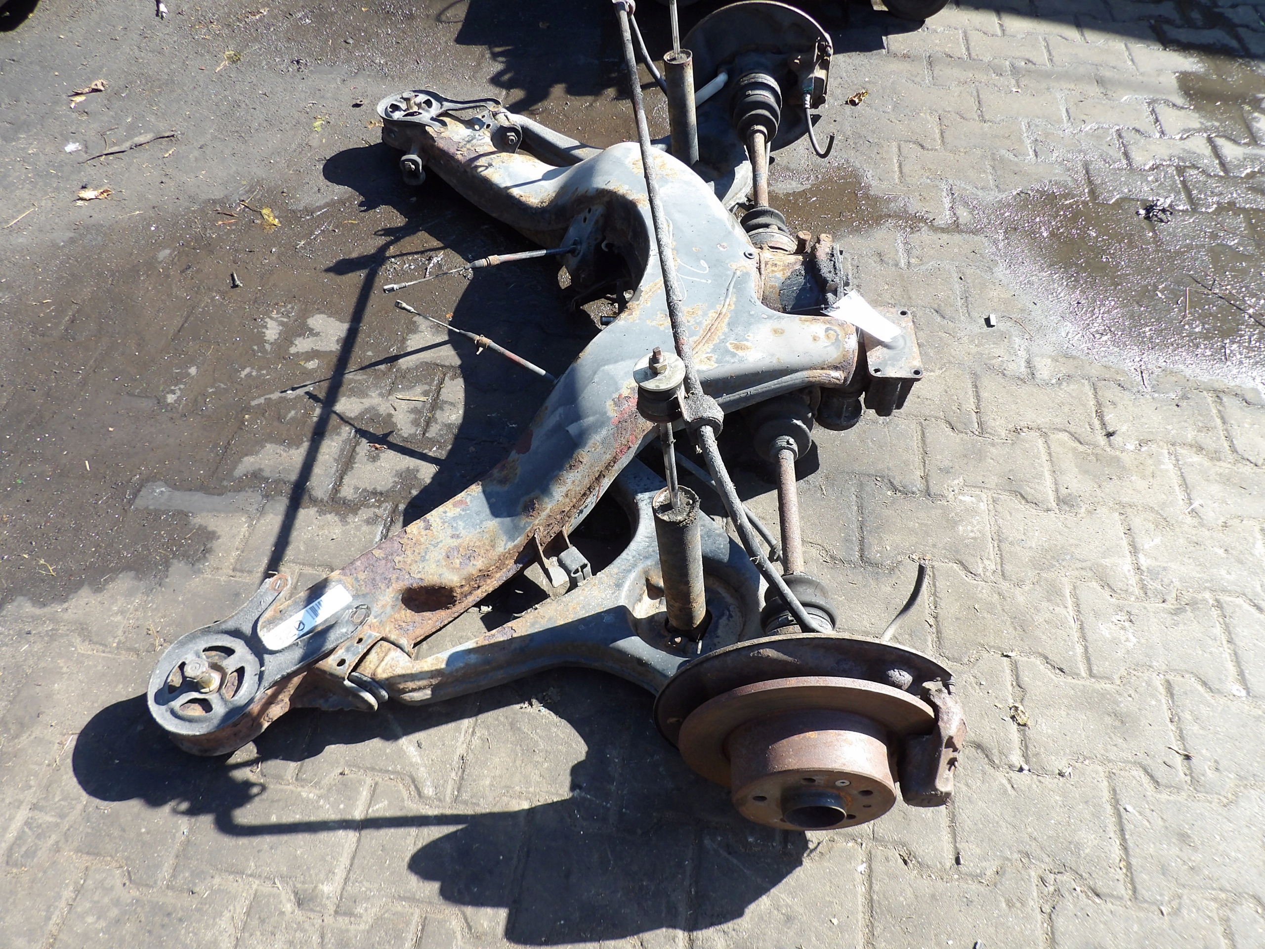 MERCEDES W126 COUPE SEC 1990R SUSPENSION ARRIÈRE COMPLETS