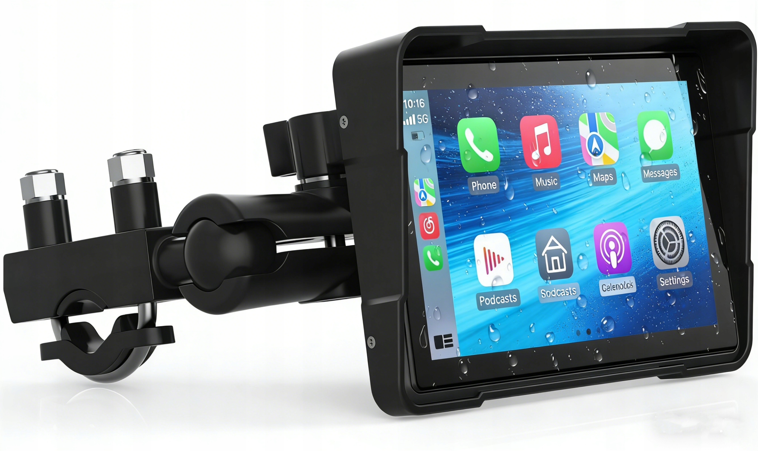 Motocyklová multimediální stanice Nexadio MB100 Navi CarPlay Android Auto