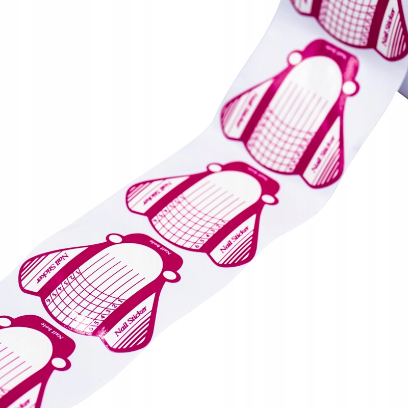 SZABLONY DO PRZEDŁUŻANIA PAZNOKCI FORMY 100szt Marka Clavier