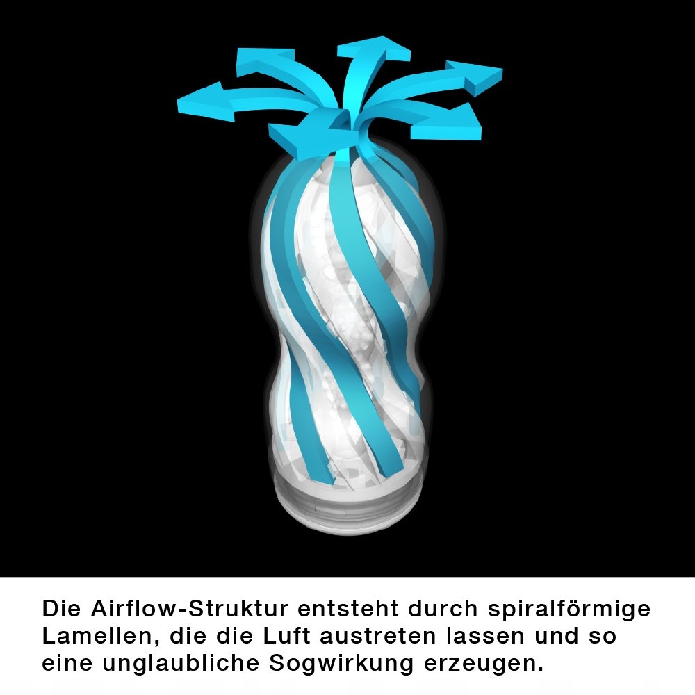 TENGA AirTech Wielokrotnego Użytku Masturbator Dla Mężczyzn Biały Regularny — miniatura 3