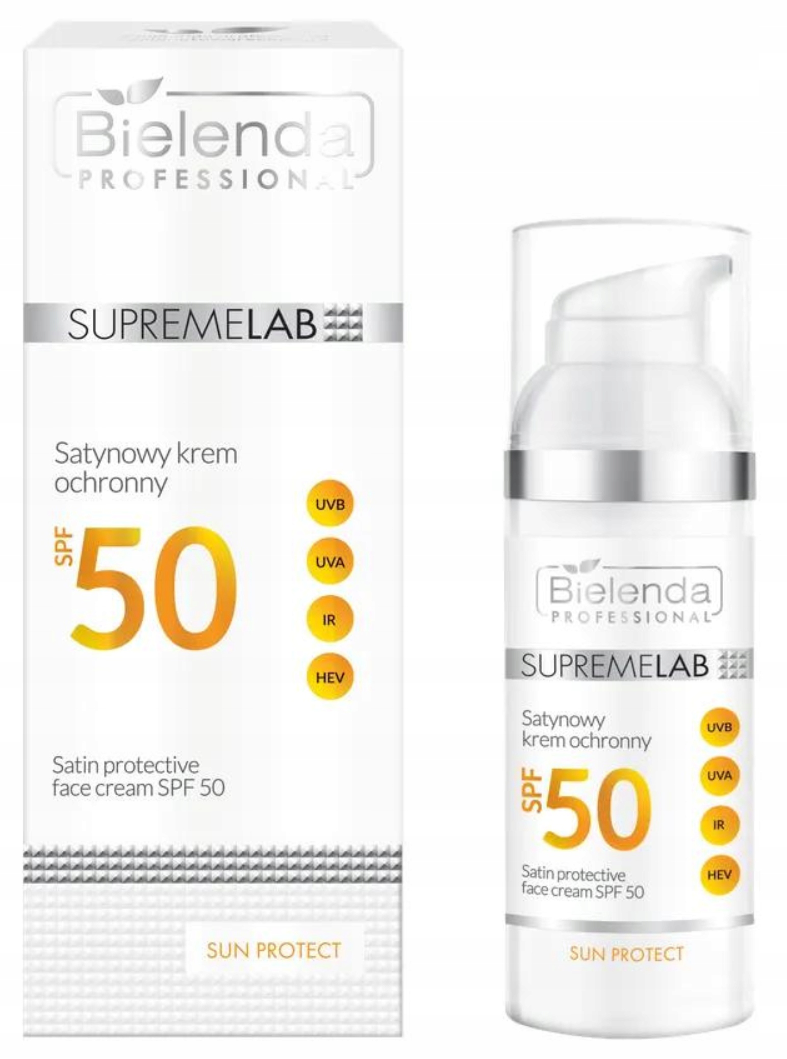 Bielenda Professional Sun Protect Saténový Ochranný Krém SPF50