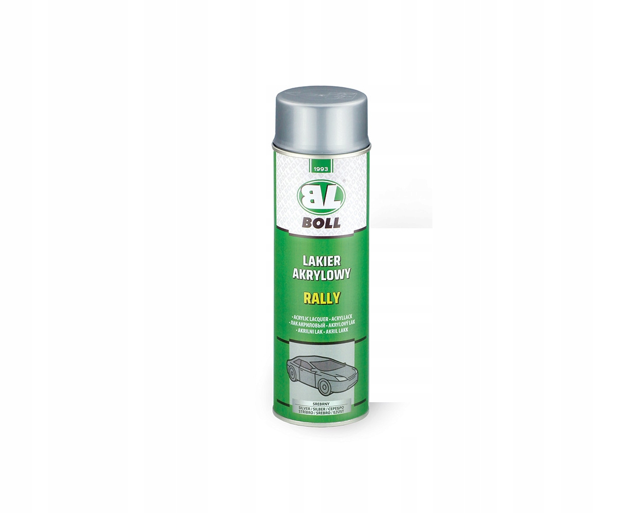 

Boll Lakier Akrylowy Srebrny 500ml Spray Rally