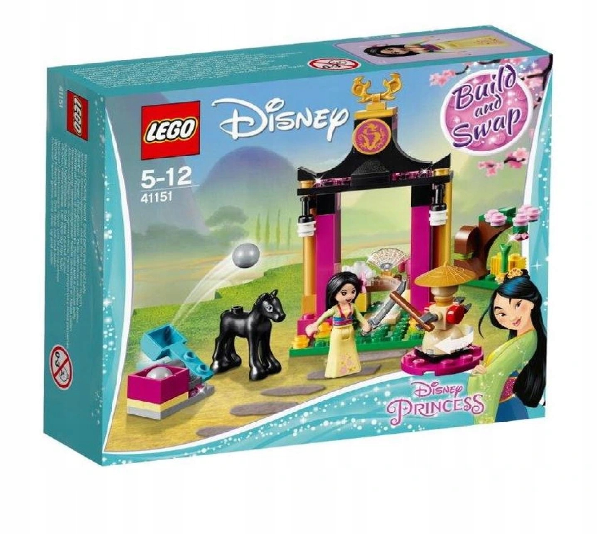 Klocki LEGO Disney Princess Szkolenie Mulan 41151