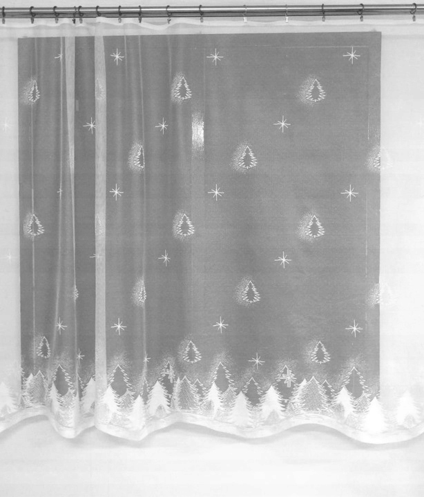 

Mg Firana Choinki 4168 Biała wys 180cm Święta pol