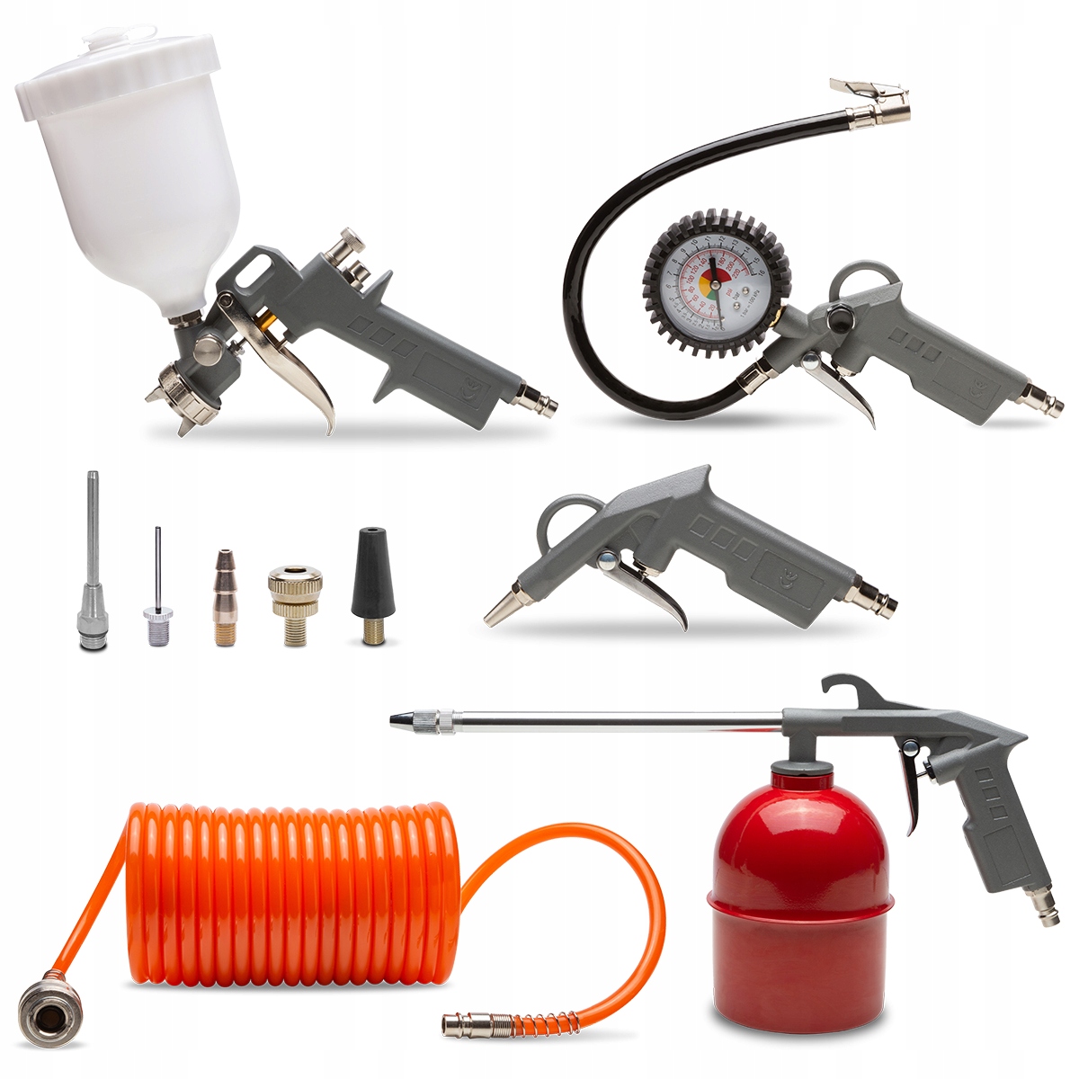 Пневматические аксессуары 10in1 пистолет для компрессора