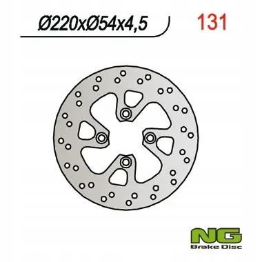 Predný brzdový kotúč (220X54X4,5)