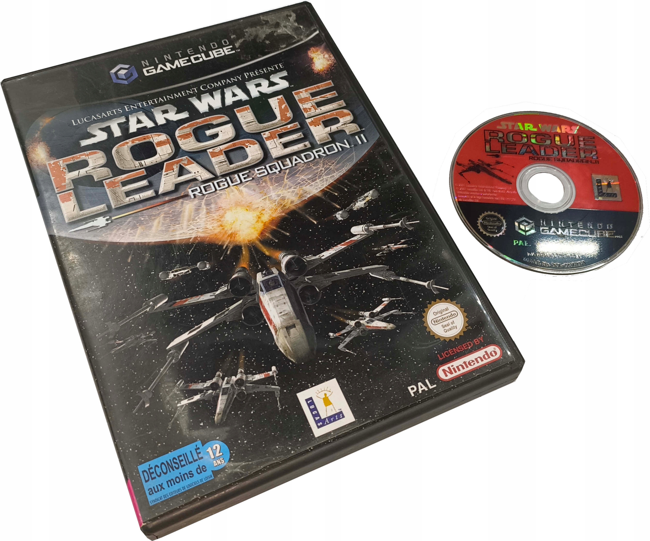 STAR WARS ROGUE LEADER: ROGUE SQUADRON II / UŻYWANA / ANG / GAMECUBE