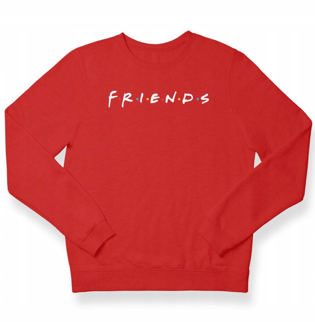 

Bluza FRIENDS-02 czerwona r.L