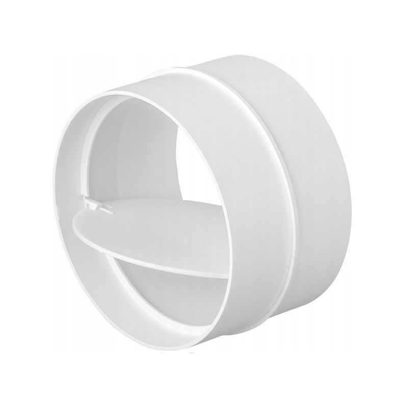 ŁĄCZNIK KANAŁÓW OKRĄGŁYCH Z ZAWOREM ZWROTNYM fi100