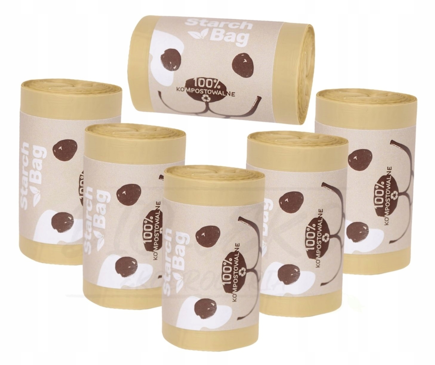 

Biodegradowalne Worki Na Psie Odchody 90szt Zielon