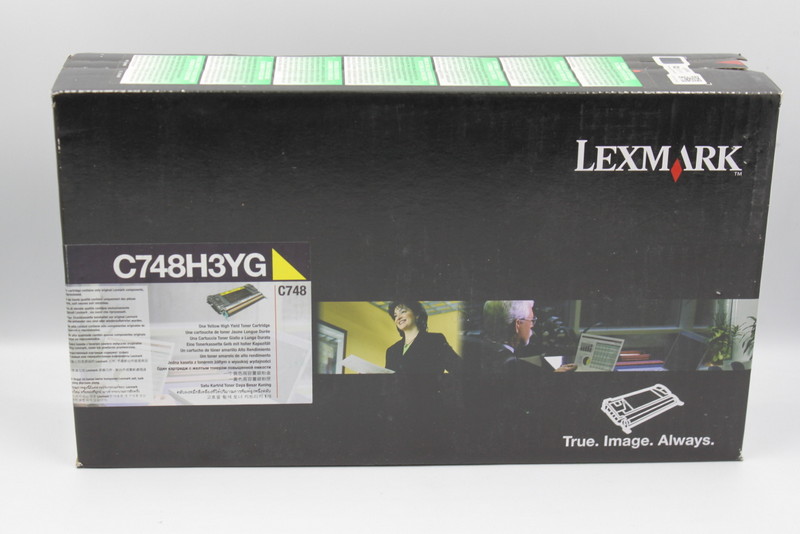 Lexmark C748H3YG Yellow toner Originál