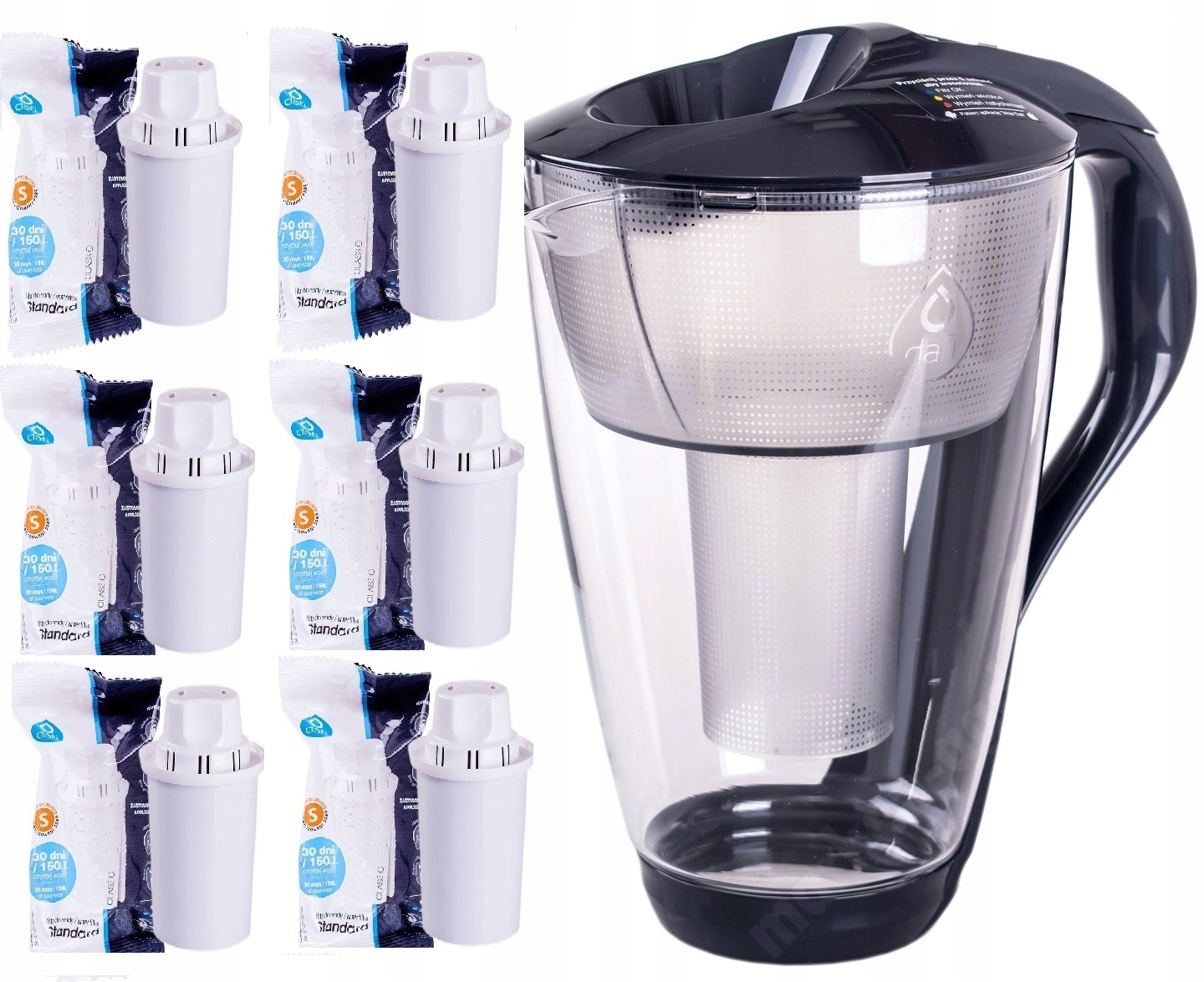 

Szklany Dzbanek Filtrujący Dafi Crystal 6 Filtry