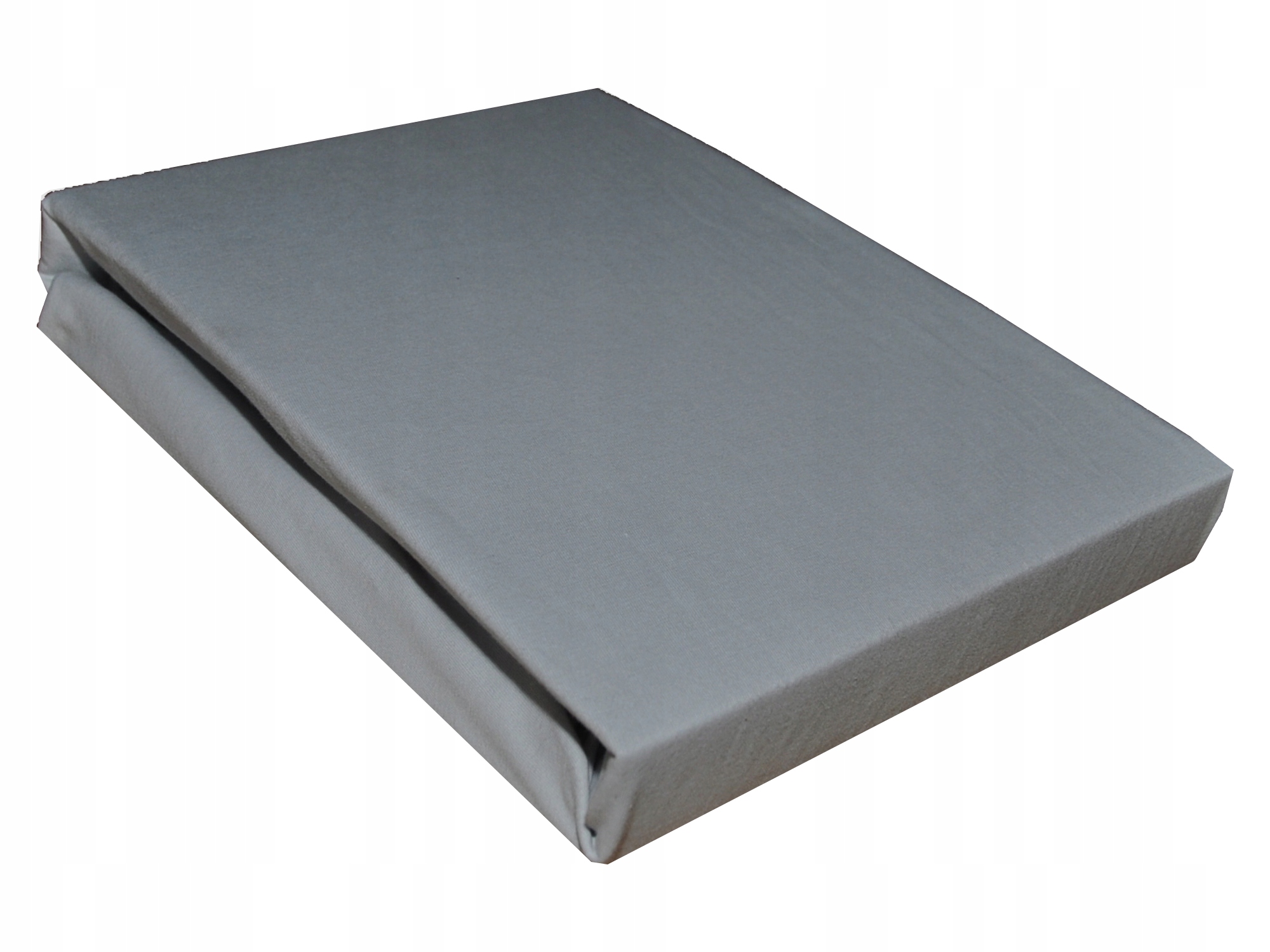 

Prześcieradło jersey 160x220 bawełniane grafit