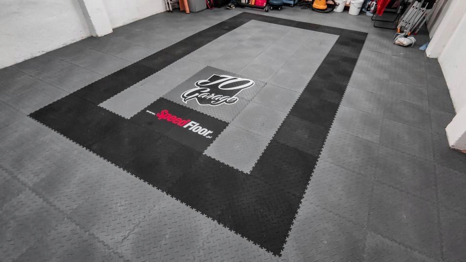 POSADZKA TYMCZASOWA Płytki PVC ECO GREY Marka inna