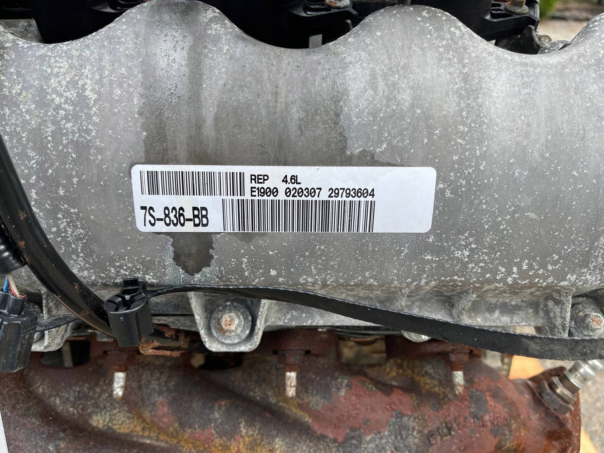 engine complete Ford Mustang V GT 4.6 v8 2005-2010