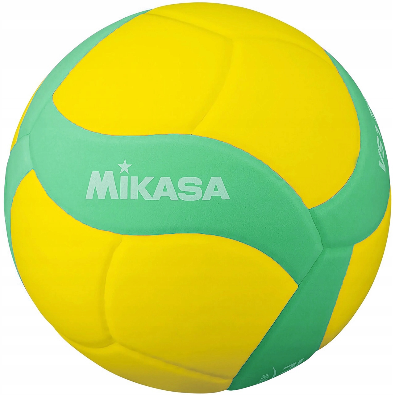 Volejbalový míč Mikasa žluto-zelený VS220W Vel. 5