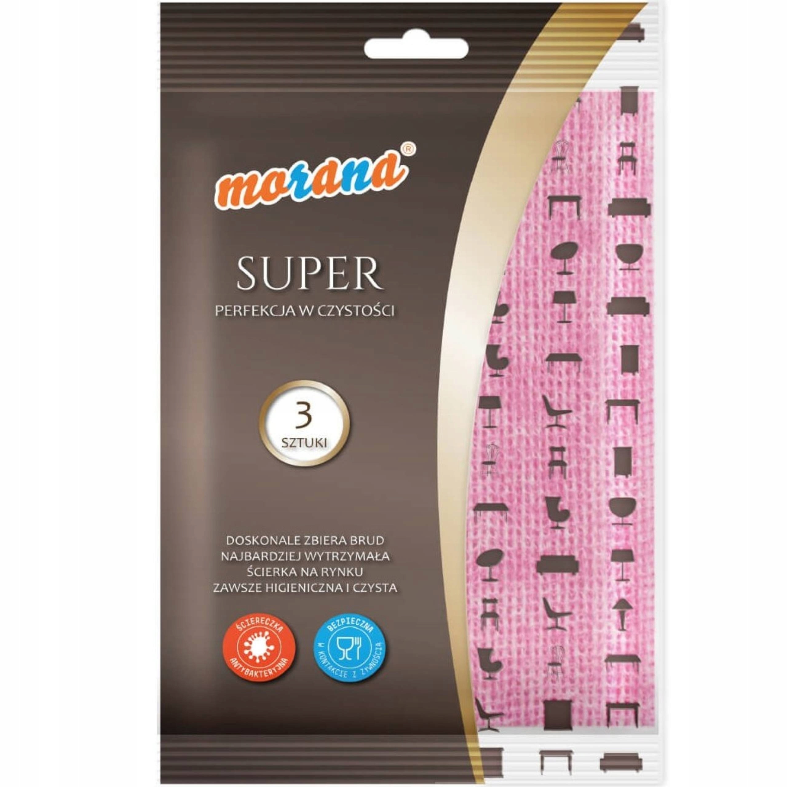 Levně 7X Morana odolné utěrky 3ks M005