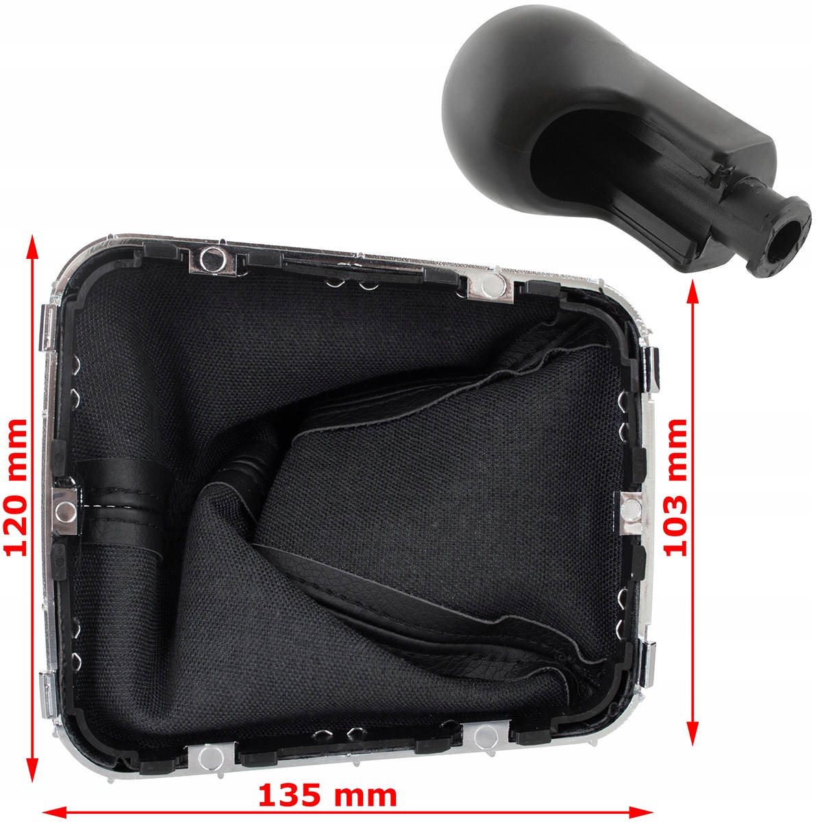 GAŁKA ZMIANY BIEGÓW MIESZEK OPEL ZAFIRA B 05- 5B Producent części Dlaauta