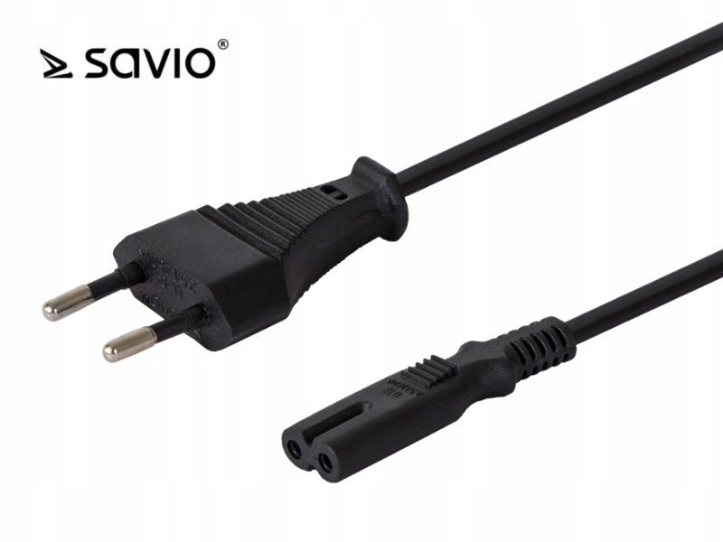 

Kabel zasilający 2pin Savio CL-105Z 3m