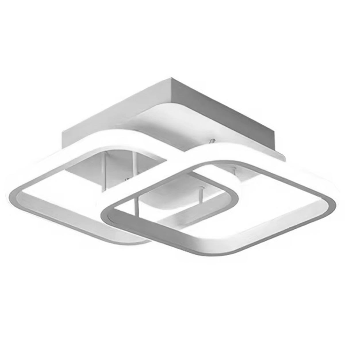 LAMPA SUFITOWA WISZĄCA LED PLAFON ŻYRANDOL MODERN 22W 4500K BIAŁA ZD117A Kod producenta APT_ZD117A