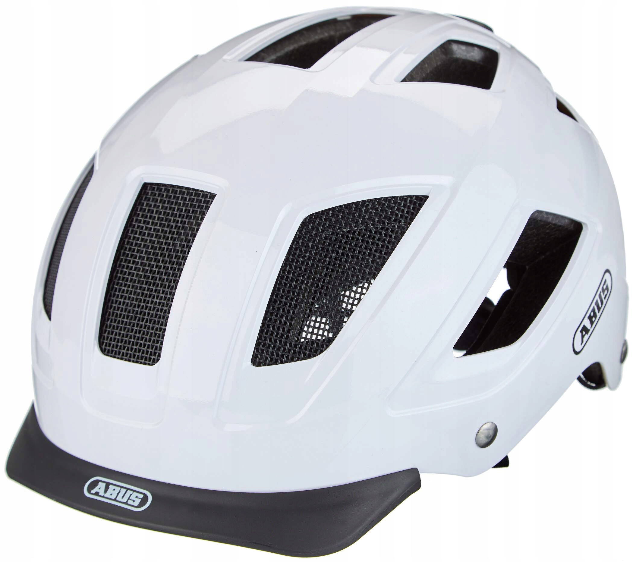 Kask Rowerowy Miejski Abus Hyban 2.0 Biały Polar White r. XL 58-63 cm