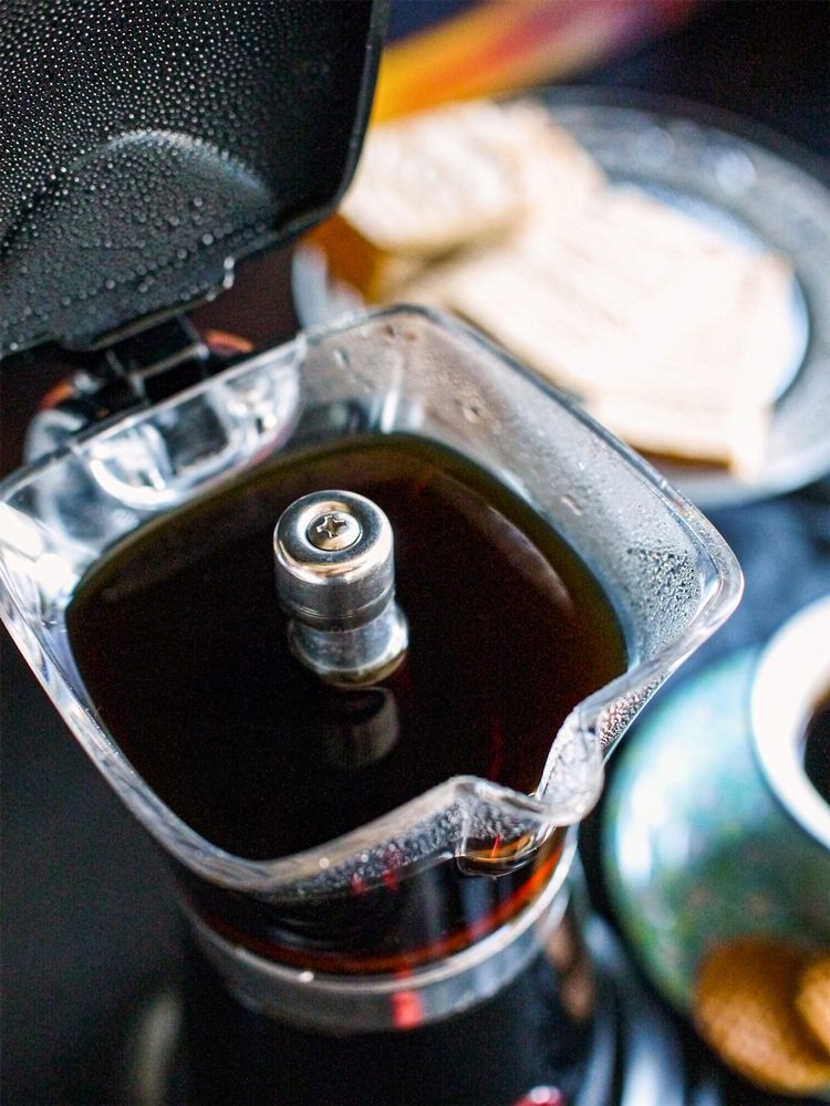 KAWIARKA ELEKTRYCZNA 300 ml OBROTOWA PODSTAWA na 6 Filiżanek Espresso Moc 480 W