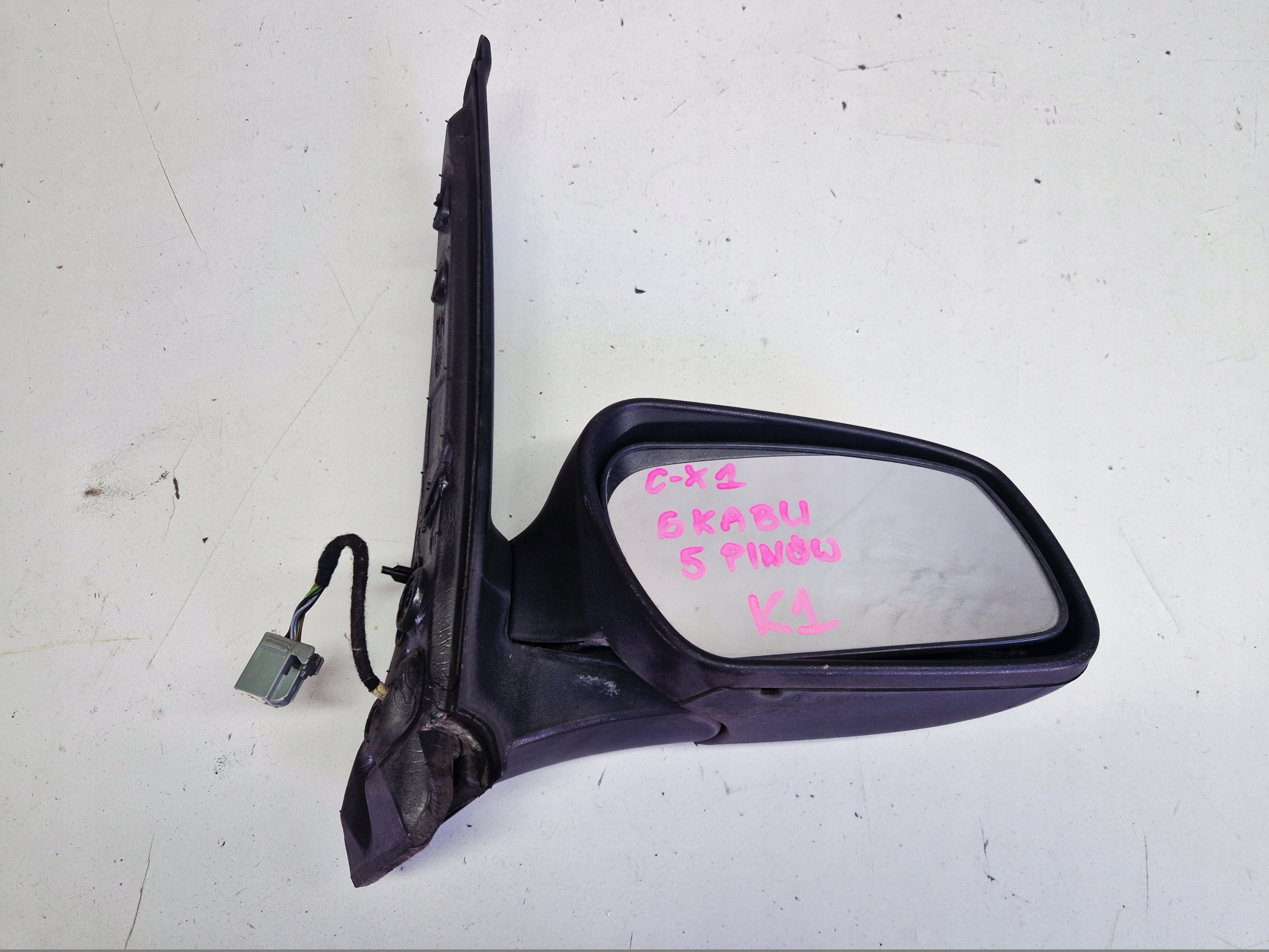 FORD FOCUS C-MAX MK1 mirror right 6 of cables 5 vertical colour K1