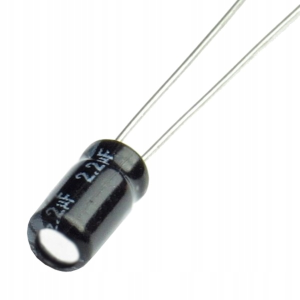 

Kondensator elektrolityczny 2,2uF 4X7 50V Tht x15