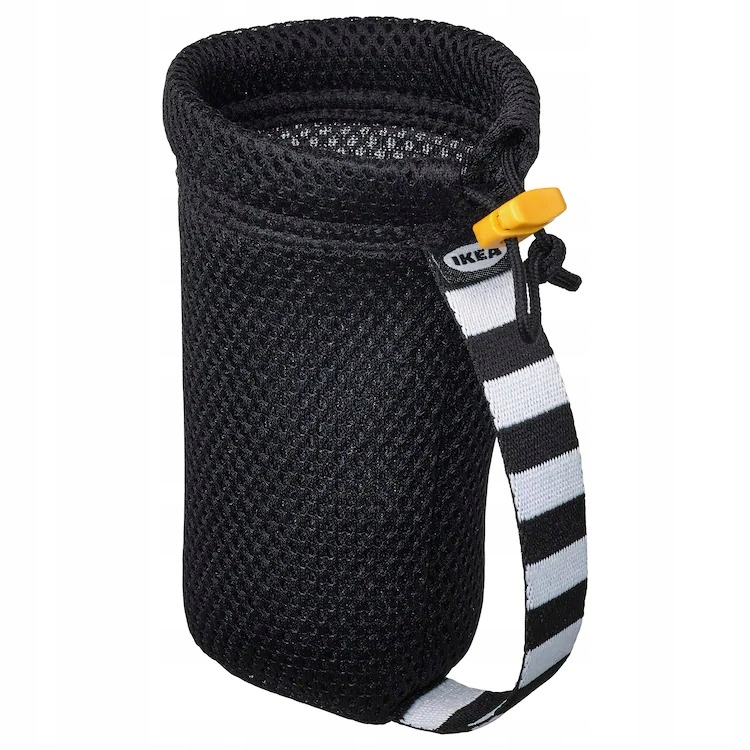 

Ikea Hoptrassla Nosidełko Na Butelki Czarne 6x15cm