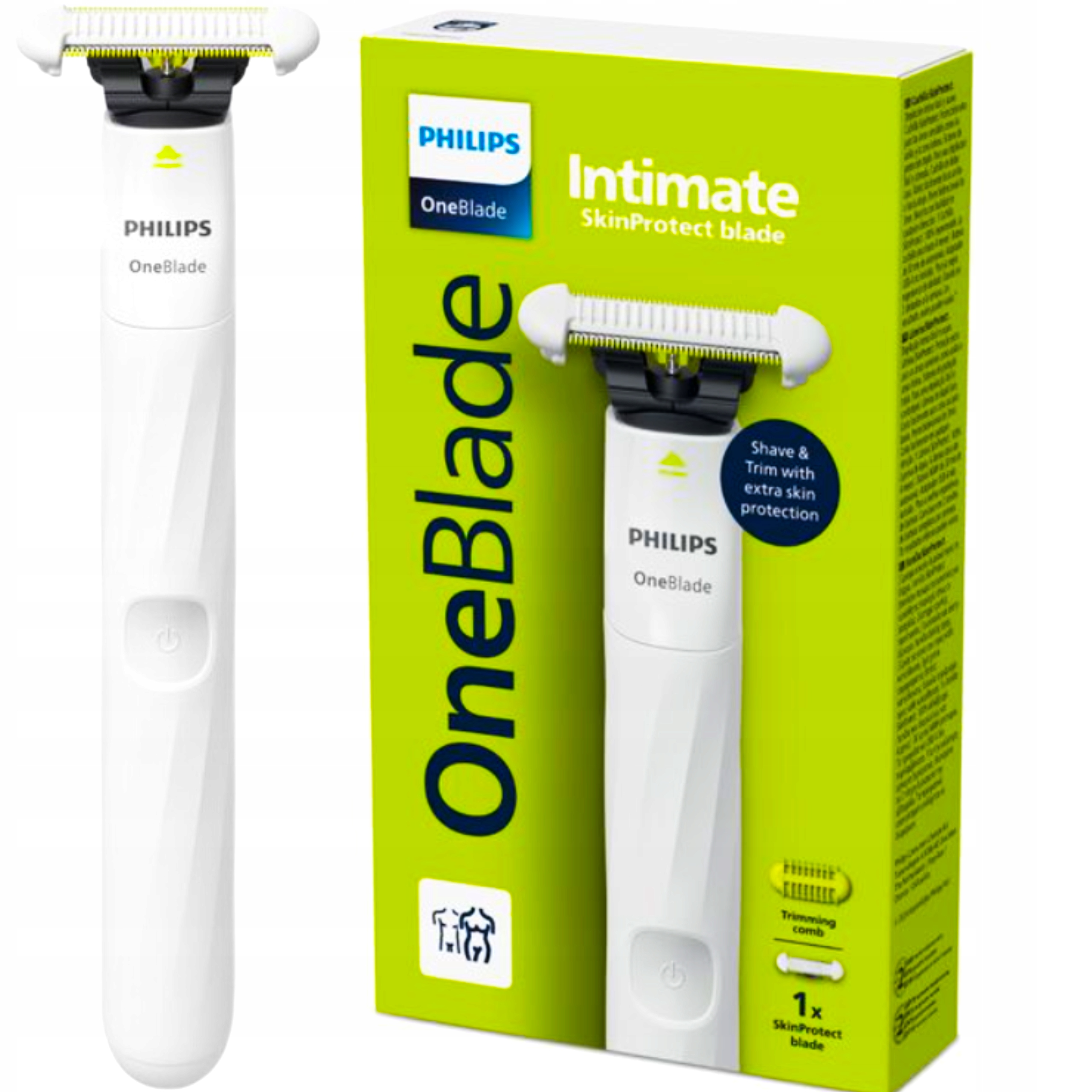 Golarka Philips OneBlade dla Kobiet Maszynka Do Golenia Bikini Pach Nóg