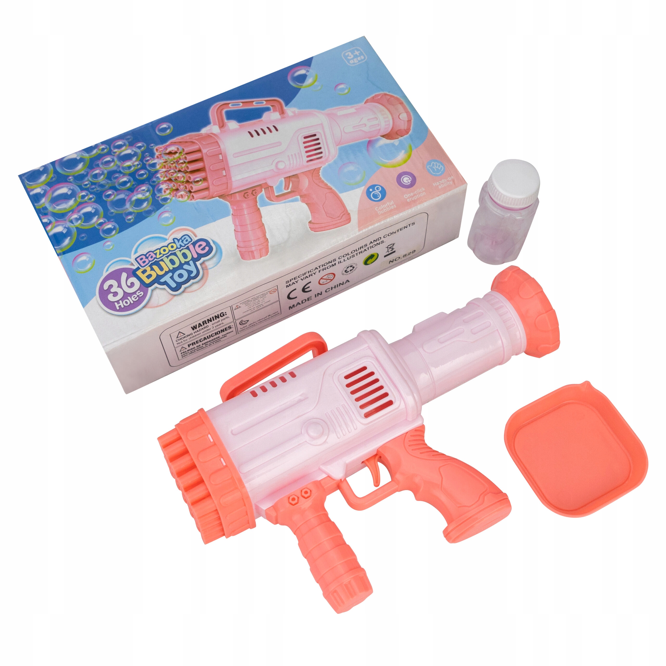 

Maszyna Pistolet Do Baniek Bazooka Bańki Mydlane