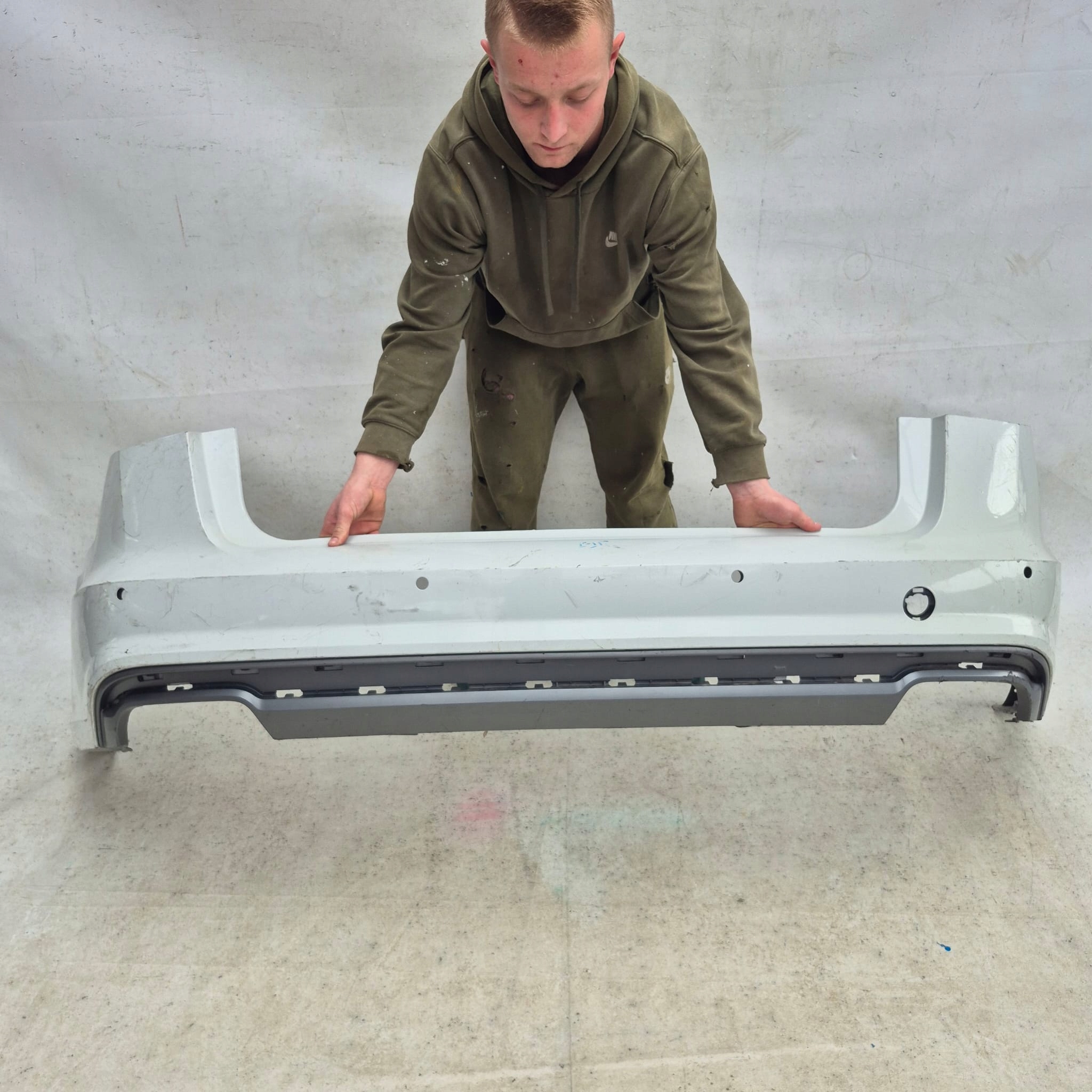 AUDI A6 C7 4G KOMBI S-LINE LIFT 14-18 bumper rear part rear PDC