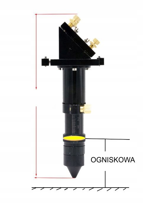 Soczewka Skupiająca do lasera CO2 ZnSe 20mm 127mm EAN (GTIN) 52365056065001