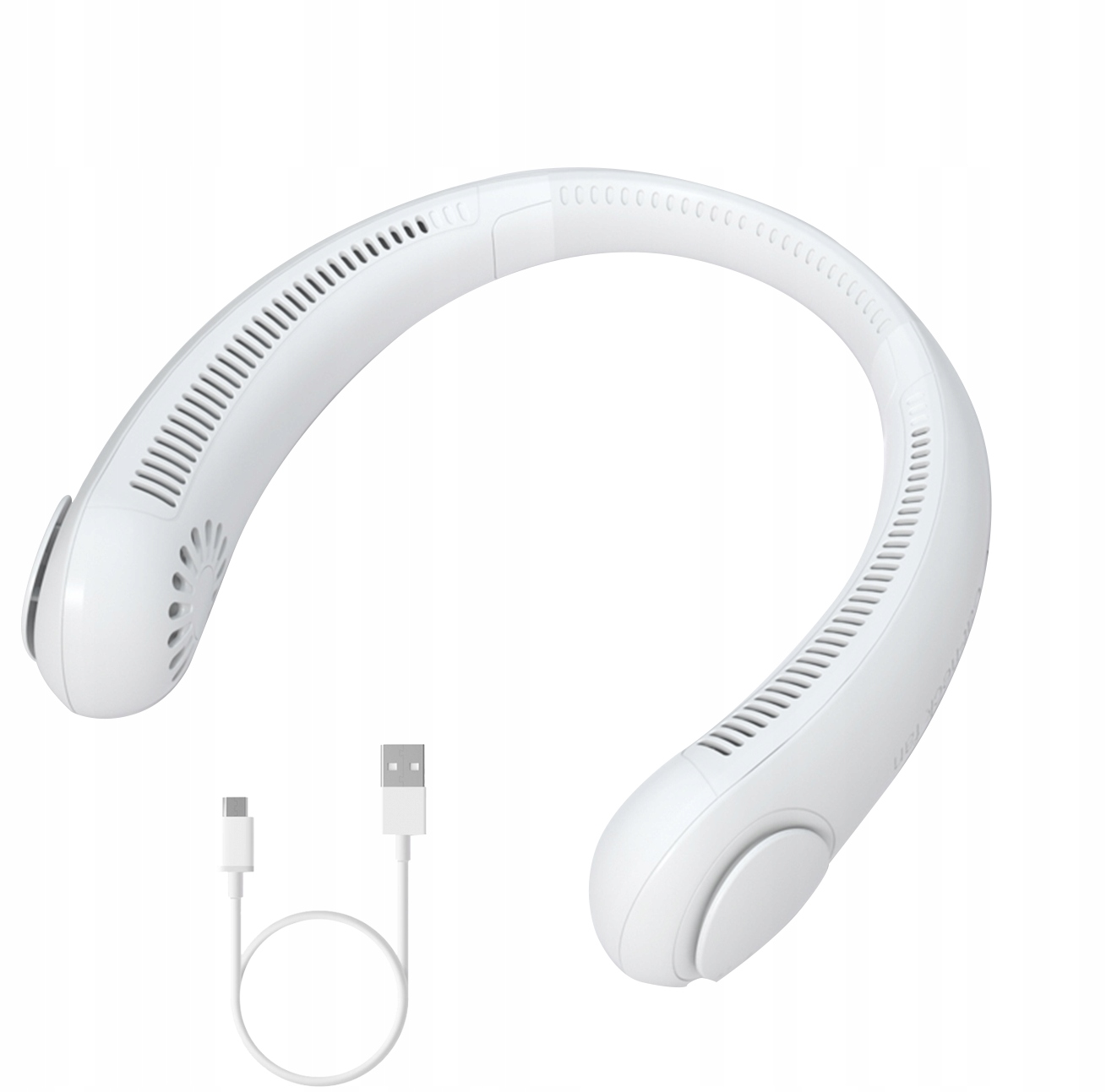 WENTYLATOR WIATRAK NA SZYJĘ PRZENOŚNY KLIMATYZATOR BEZPRZEWODOWY AKUMULATOR EAN (GTIN) 6944929897201