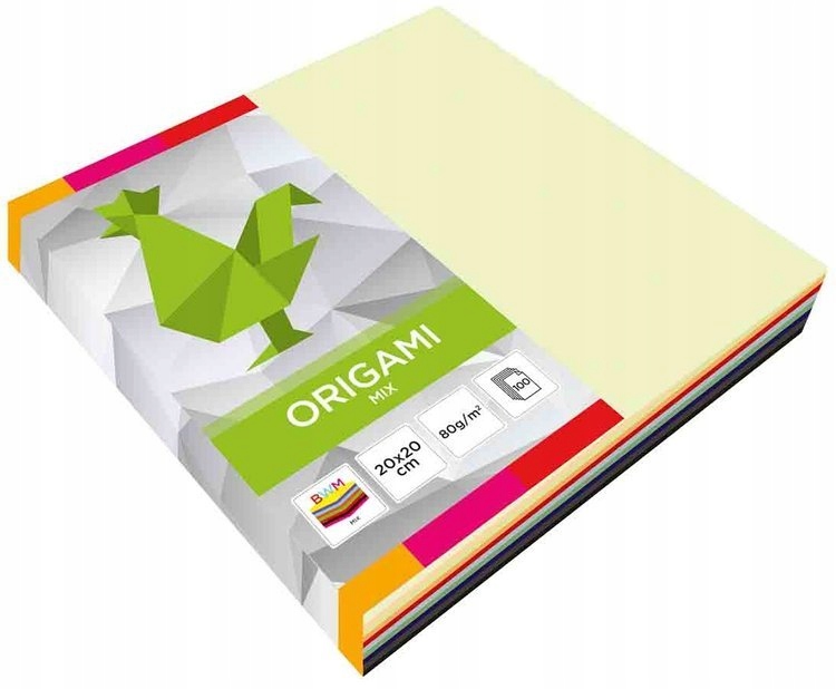 

Papier Do Origami 20x20cm 100 Arkuszy