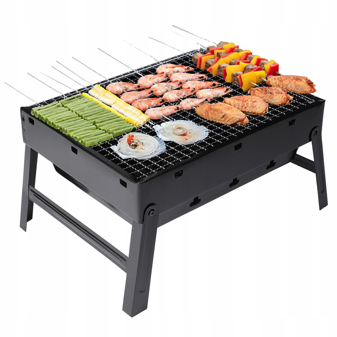 

Mini Grill Węglowy Turystyczny Przenośny Walizka