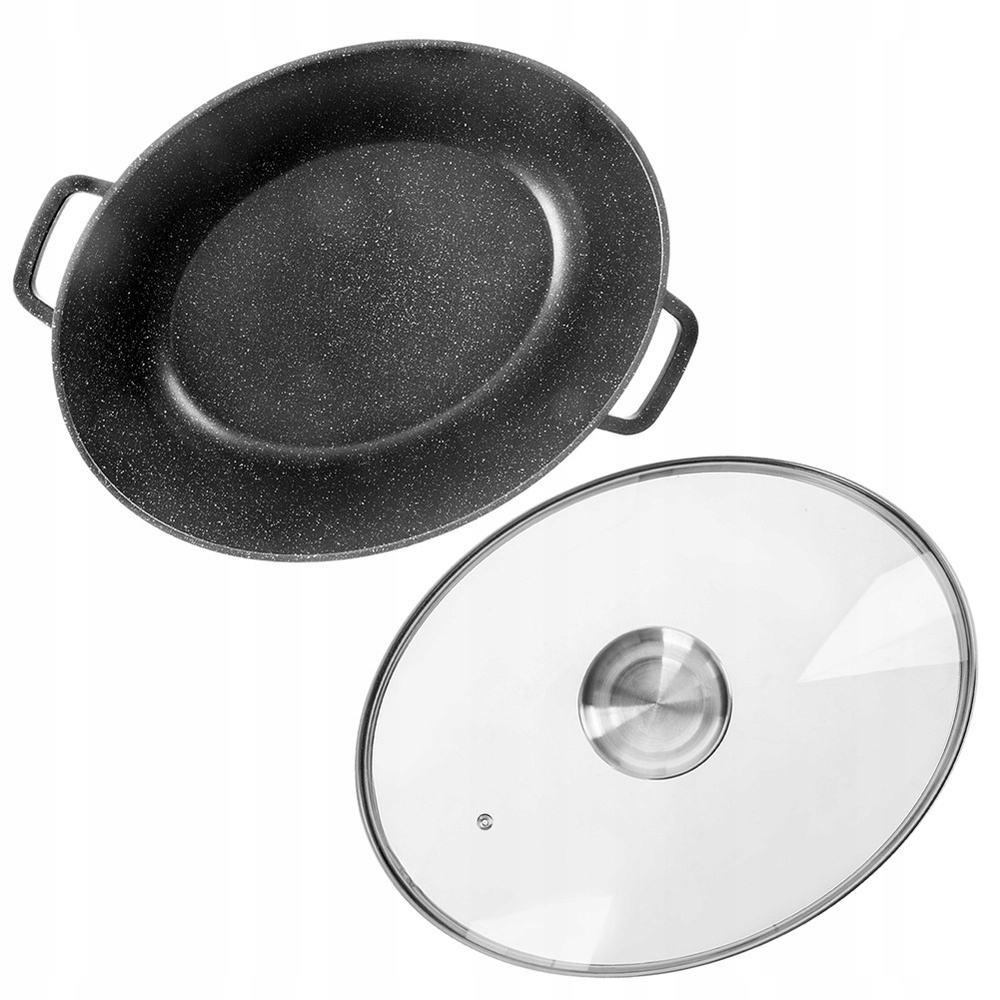 Granitová pánev robustní pekáč oválná na pečení trouby 12 l