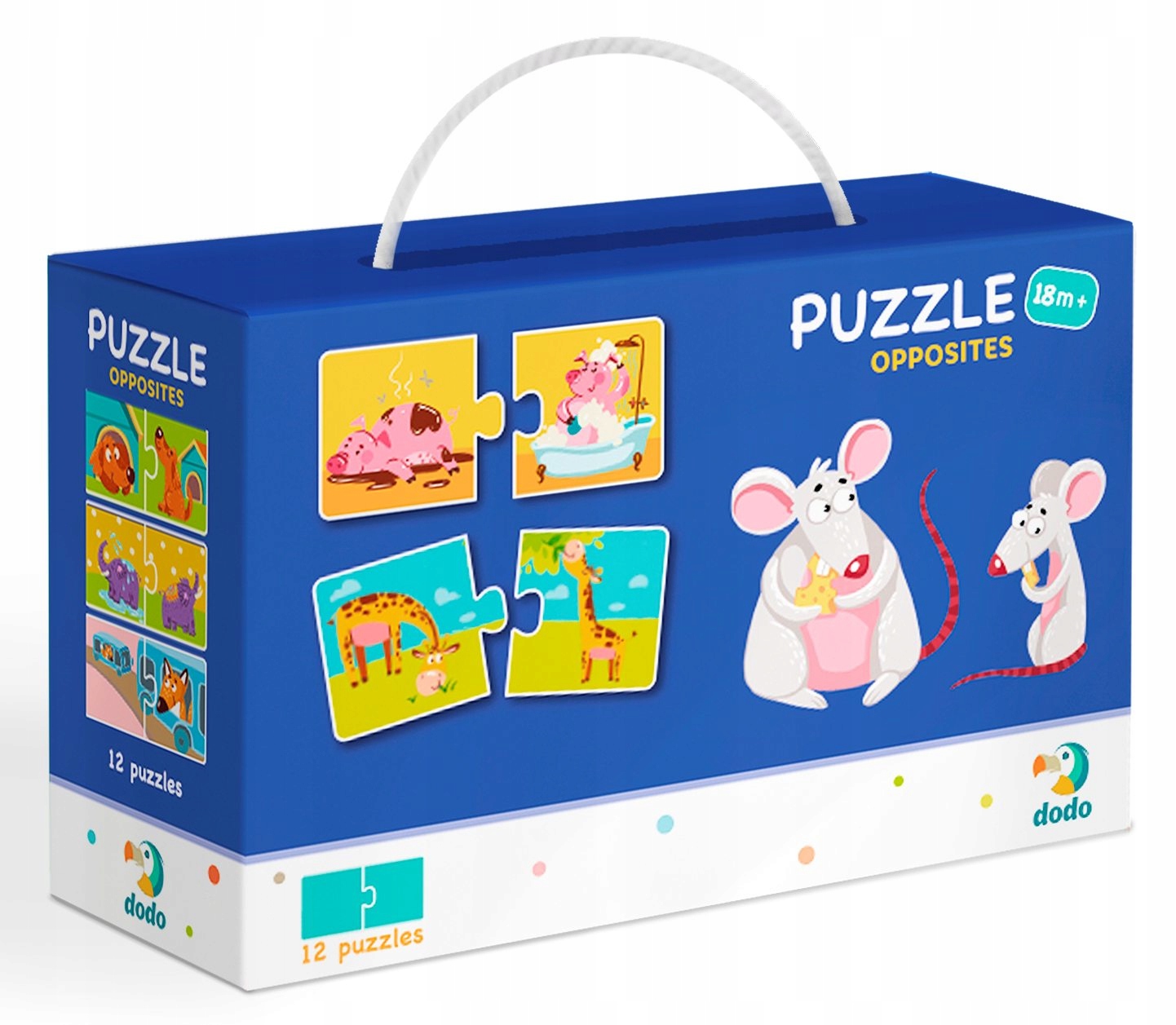 

Moje Pierwsze Puzzle Dodo Przeciwieństwa Duo 18m+