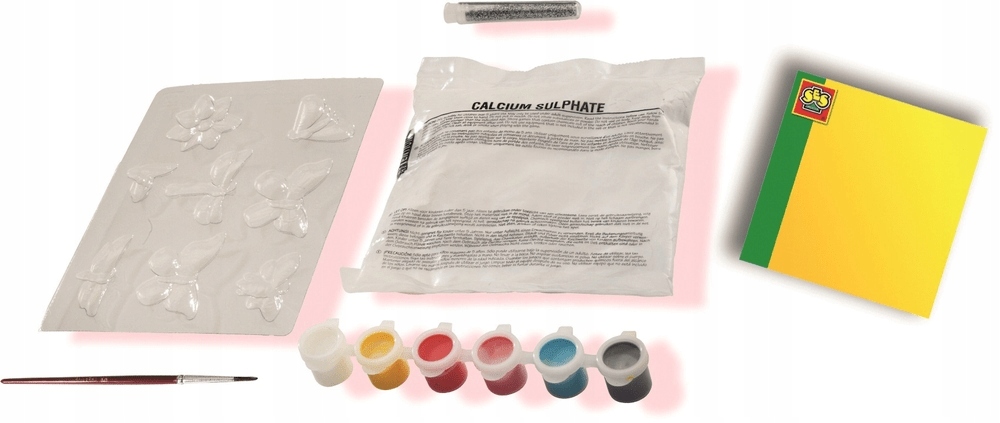 SES kreatywny zestaw do robienia odlewów gipsowych na prezent dla dziecka Stan opakowania oryginalne