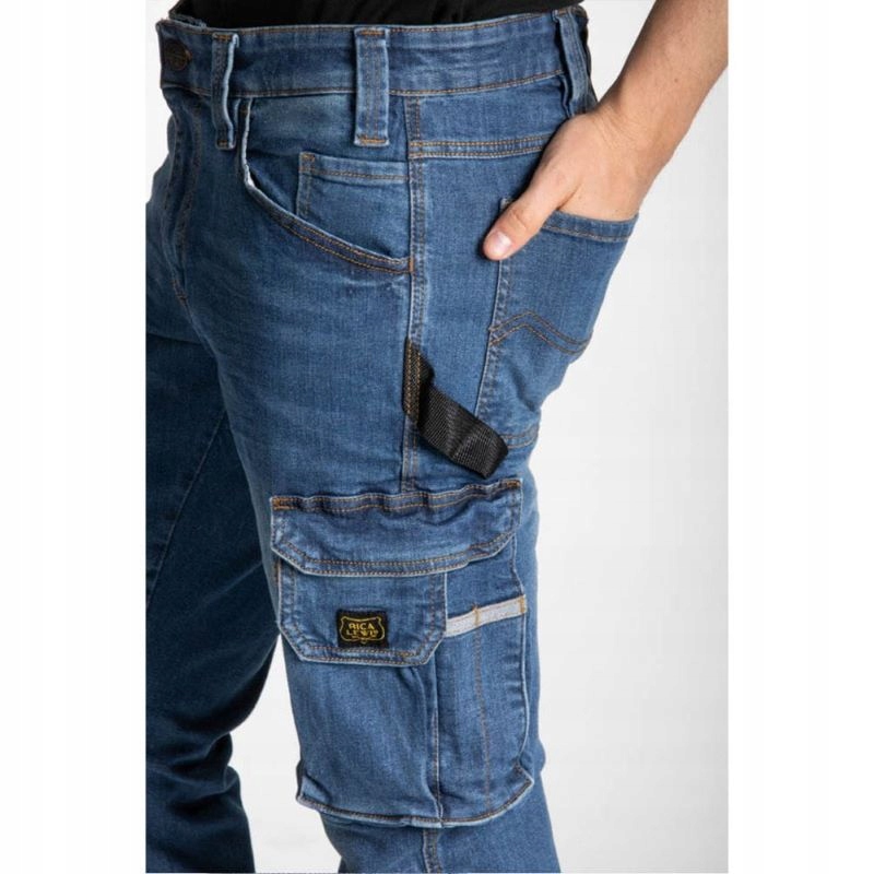 Spodnie robocze jeans męskie Job RICA LEWIS 58 Rozmiar 58
