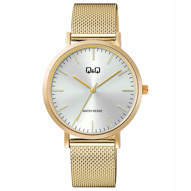 Pánské Hodinky Qq C34A-005P zlatý náramek