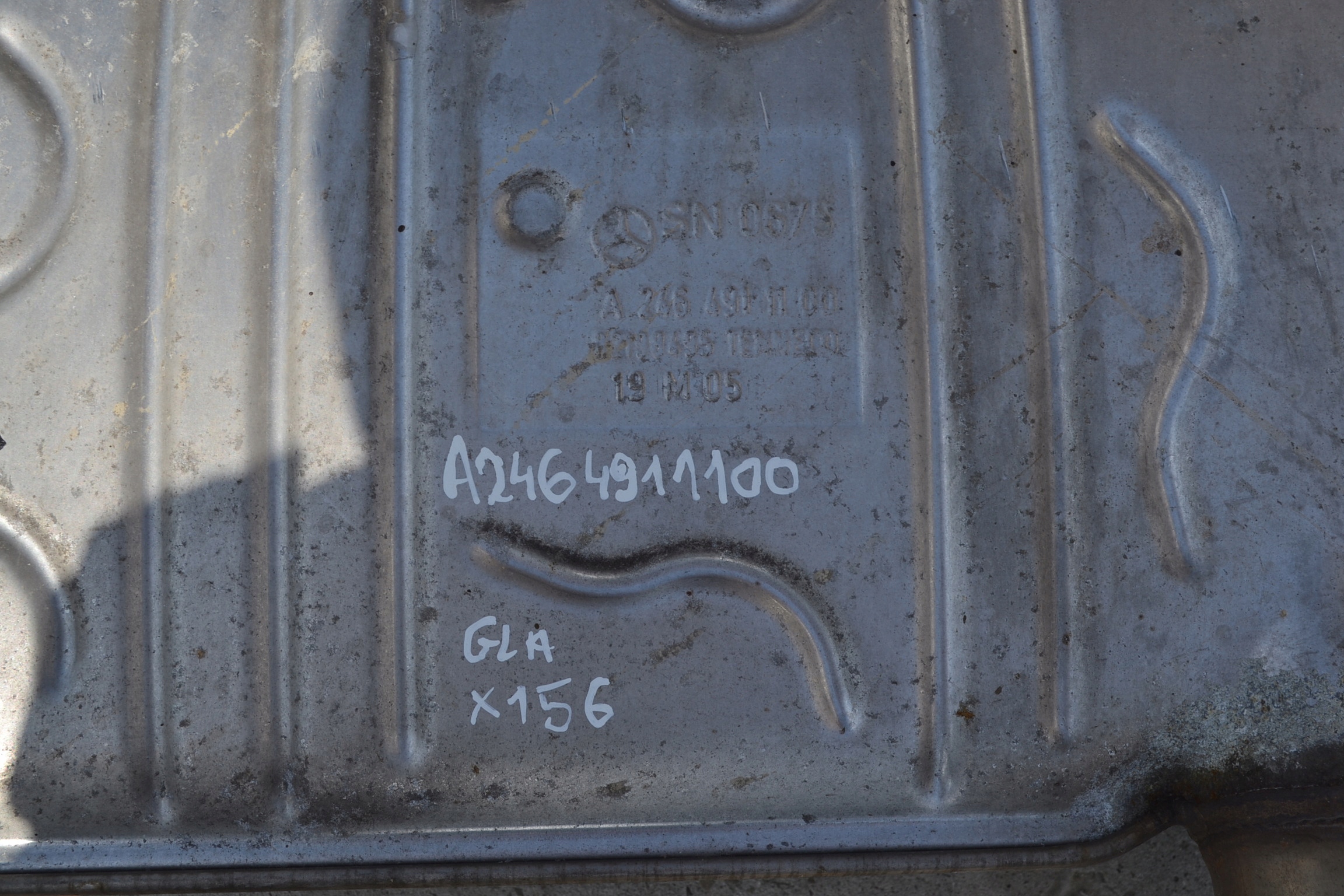 MERCEDES Échappement TUMIK A2464913700