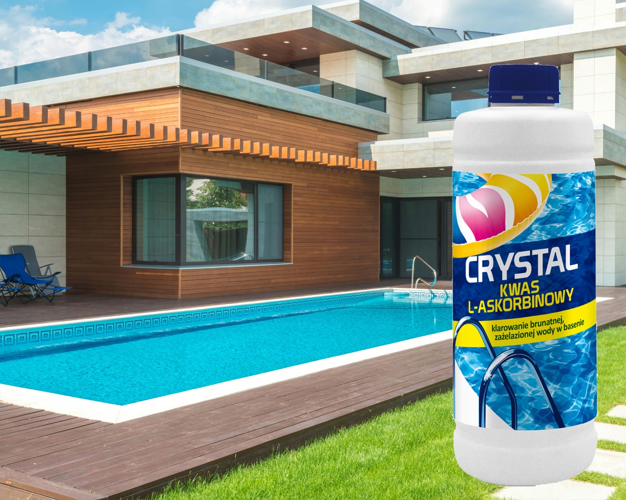 GAMIX KWAS WITAMINA C BRUNATNA WODA ŻELAZO DO BASENU CHEMIA BASENOWA 1L Rodzaj kwas l-askorbinowy