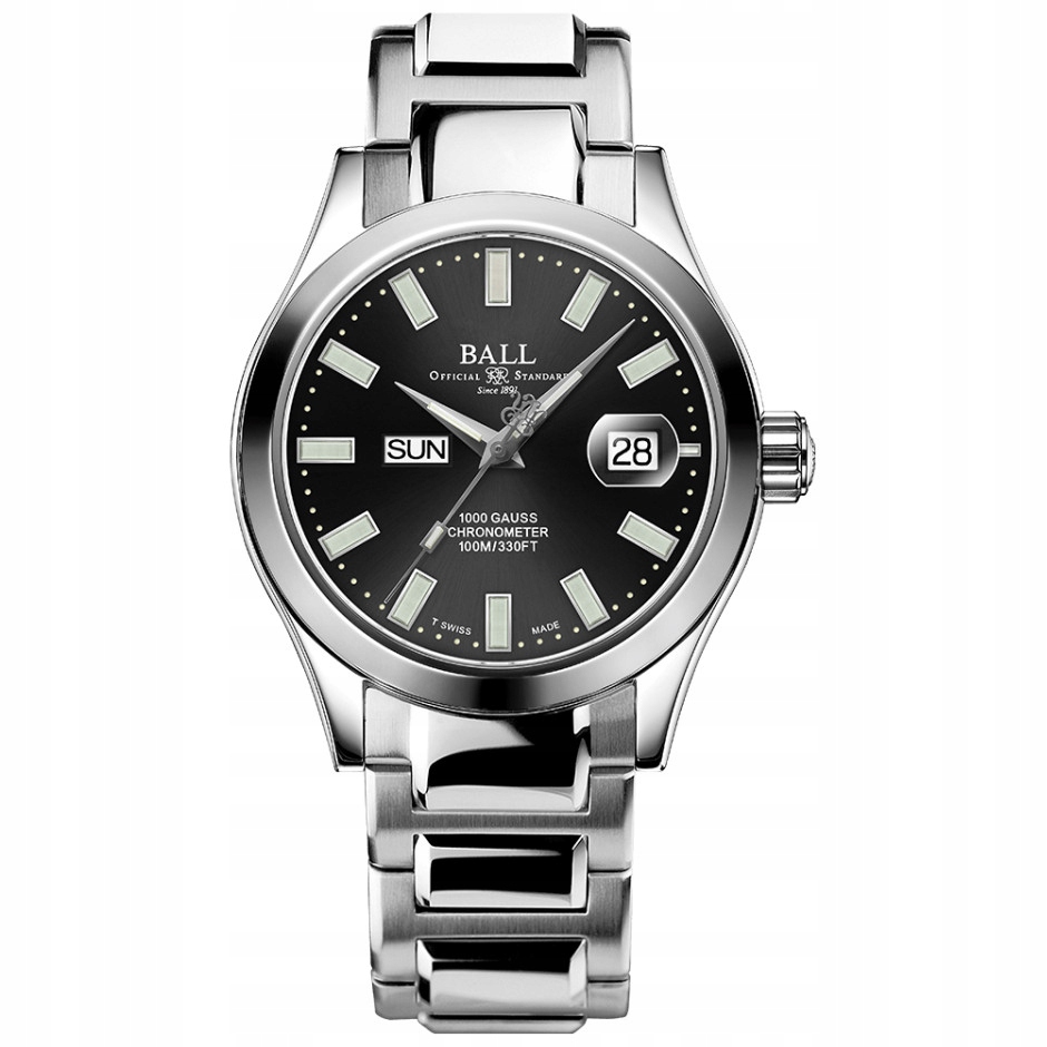 Pánské Hodinky Ball NM9036C-S1C-BK náramek