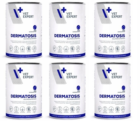 Levně 4T VetExpert Dog Dermatosis konzervy 6 x 400 g