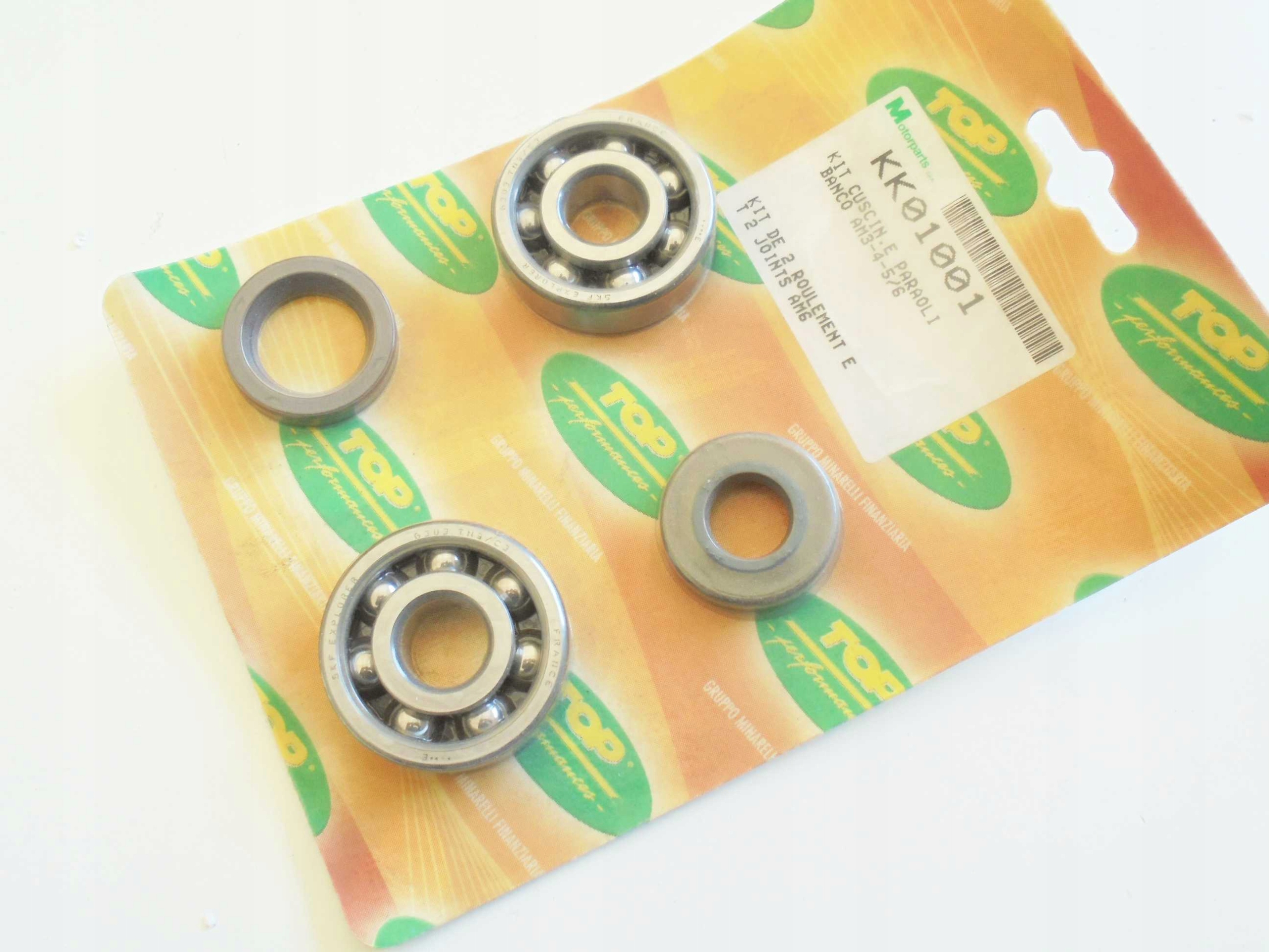 Nowe łożyska TOP PERFORMANCES Minarelli AM 3/4 5/6 Numer katalogowy części KK01001