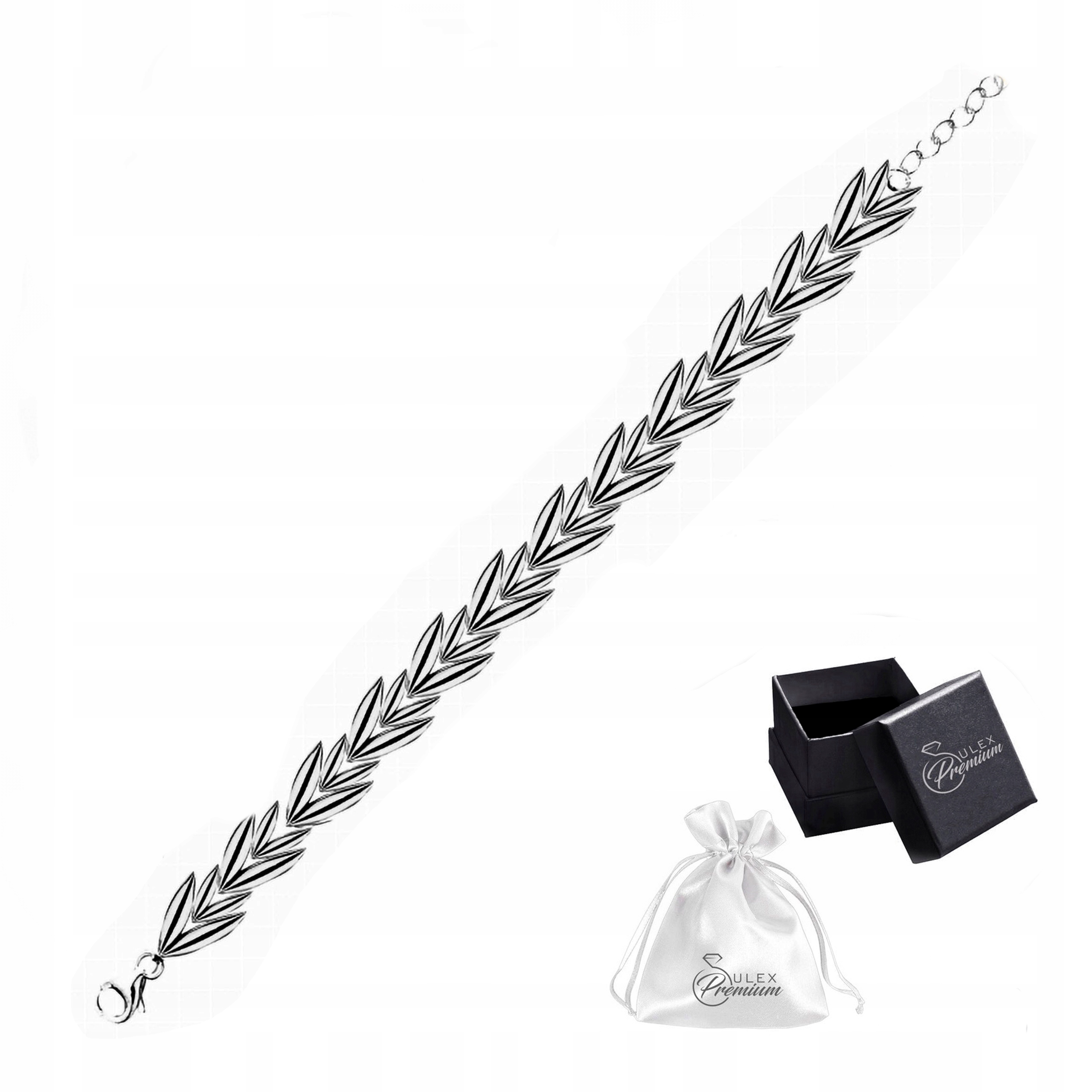 Náramek stříbro ryzost 925 Elegantní dámský náramek Klasy pro ni